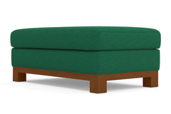 Logan Drive Ottoman :: Leg Finish: Pecan / Size: 28x48