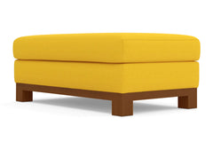 Logan Drive Ottoman :: Leg Finish: Pecan / Size: 28x48