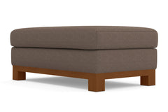 Logan Drive Ottoman :: Leg Finish: Pecan / Size: 28x48