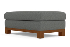Logan Drive Ottoman :: Leg Finish: Pecan / Size: 28x48