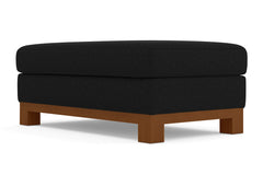 Logan Drive Ottoman :: Leg Finish: Pecan / Size: 28x48