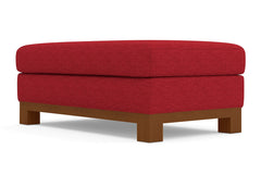 Logan Drive Ottoman :: Leg Finish: Pecan / Size: 28x48