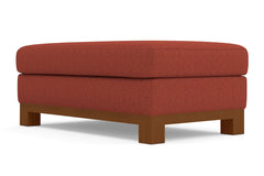 Logan Drive Ottoman :: Leg Finish: Pecan / Size: 28x48