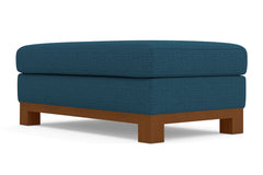Logan Drive Ottoman :: Leg Finish: Pecan / Size: 28x48