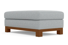 Logan Drive Ottoman :: Leg Finish: Pecan / Size: 28x48