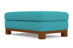 Logan Drive Ottoman :: Leg Finish: Pecan / Size: 28x48