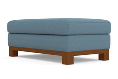 Logan Drive Ottoman :: Leg Finish: Pecan / Size: 28x48