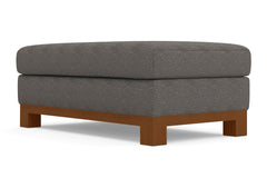 Logan Drive Ottoman :: Leg Finish: Pecan / Size: 28x48