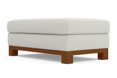 Logan Drive Ottoman :: Leg Finish: Pecan / Size: 28x48