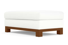 Logan Drive Ottoman :: Leg Finish: Pecan / Size: 28x48