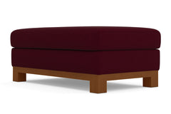 Logan Drive Ottoman :: Leg Finish: Pecan / Size: 28x48