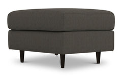 Logan Ottoman :: Leg Finish: Espresso / Size: 23x30