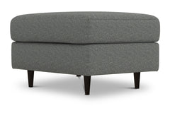 Logan Ottoman :: Leg Finish: Espresso / Size: 23x30