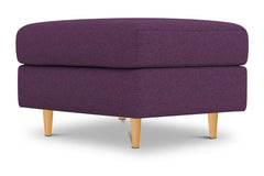 Logan Ottoman :: Leg Finish: Natural / Size: 23x30