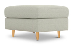 Logan Ottoman :: Leg Finish: Natural / Size: 23x30