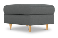 Logan Ottoman :: Leg Finish: Natural / Size: 23x30