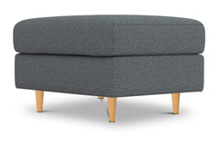 Logan Ottoman :: Leg Finish: Natural / Size: 23x30
