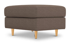 Logan Ottoman :: Leg Finish: Natural / Size: 23x30