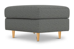 Logan Ottoman :: Leg Finish: Natural / Size: 23x30