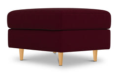 Logan Ottoman :: Leg Finish: Natural / Size: 23x30