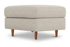 Logan Ottoman :: Leg Finish: Pecan / Size: 23x30