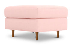 Logan Ottoman :: Leg Finish: Pecan / Size: 23x30