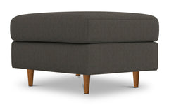 Logan Ottoman :: Leg Finish: Pecan / Size: 23x30