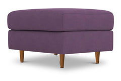 Logan Ottoman :: Leg Finish: Pecan / Size: 23x30