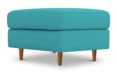 Logan Ottoman :: Leg Finish: Pecan / Size: 23x30