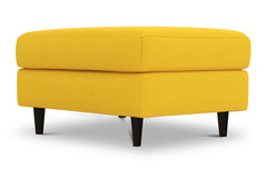 Logan Ottoman :: Leg Finish: Espresso / Size: 25x35