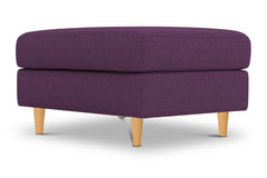 Logan Ottoman :: Leg Finish: Natural / Size: 25x35