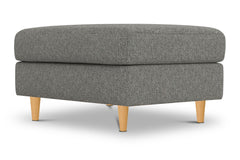 Logan Ottoman :: Leg Finish: Natural / Size: 25x35
