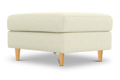 Logan Ottoman :: Leg Finish: Natural / Size: 25x35