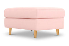 Logan Ottoman :: Leg Finish: Natural / Size: 25x35