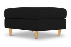 Logan Ottoman :: Leg Finish: Natural / Size: 25x35