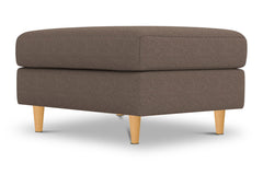 Logan Ottoman :: Leg Finish: Natural / Size: 25x35