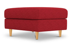 Logan Ottoman :: Leg Finish: Natural / Size: 25x35