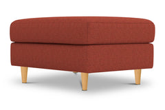 Logan Ottoman :: Leg Finish: Natural / Size: 25x35