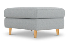 Logan Ottoman :: Leg Finish: Natural / Size: 25x35