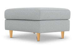 Logan Ottoman :: Leg Finish: Natural / Size: 25x35