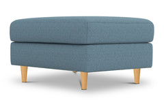 Logan Ottoman :: Leg Finish: Natural / Size: 25x35