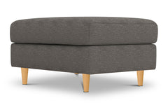 Logan Ottoman :: Leg Finish: Natural / Size: 25x35