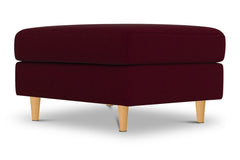 Logan Ottoman :: Leg Finish: Natural / Size: 25x35