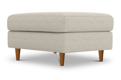 Logan Ottoman :: Leg Finish: Pecan / Size: 25x35