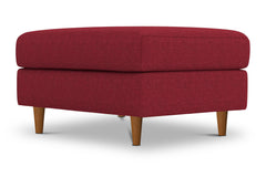 Logan Ottoman :: Leg Finish: Pecan / Size: 25x35