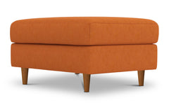 Logan Ottoman :: Leg Finish: Pecan / Size: 25x35