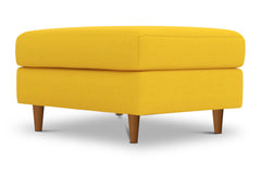 Logan Ottoman :: Leg Finish: Pecan / Size: 25x35