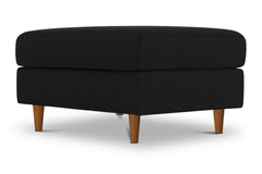 Logan Ottoman :: Leg Finish: Pecan / Size: 25x35