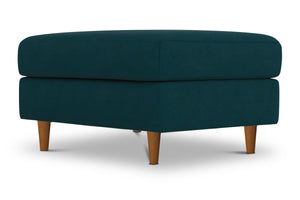 Logan Ottoman :: Leg Finish: Pecan / Size: 25x35