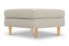 Logan Ottoman :: Leg Finish: Natural / Size: 35x35